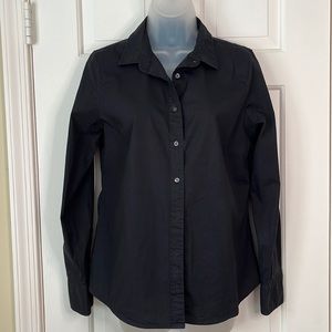 🌻J Crew Shirt Slim Stretch Perfect Shirt Black